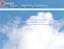 Tablet Screenshot of freiburg-buddhismus.de